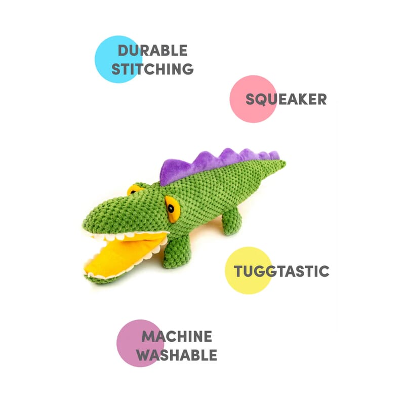 Barkbutler Aly The Gator Chew Toy - Wagr Petcare