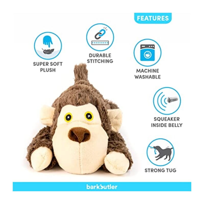 Barkbutler Boh the Bear Chew Toy - Wagr Petcare