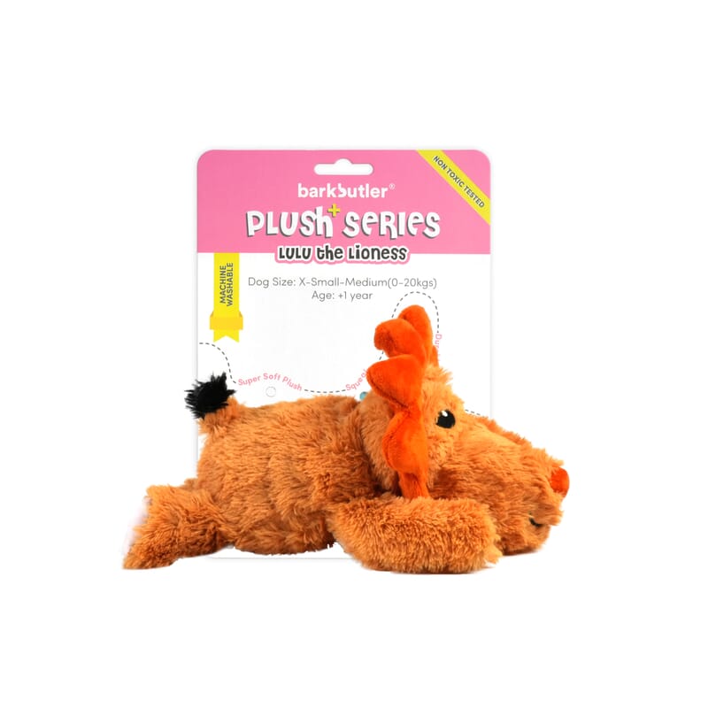 Barkbutler Lulu The Lioness Chew Toy - Wagr Petcare