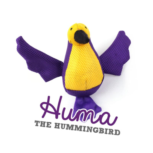 Beco Cat Nip Wand Toy for Cat, Hummingbird, Purple - Wagr - The Smart Petcare Platform