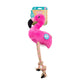 Beco Dual Material Soft Toy Flamingo for Dogs - Wagr - The Smart Petcare Platform