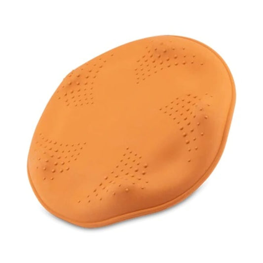 Beco Flyer - Natural Rubber Fetch Frisbee for Dogs, Orange - Wagr - The Smart Petcare Platform