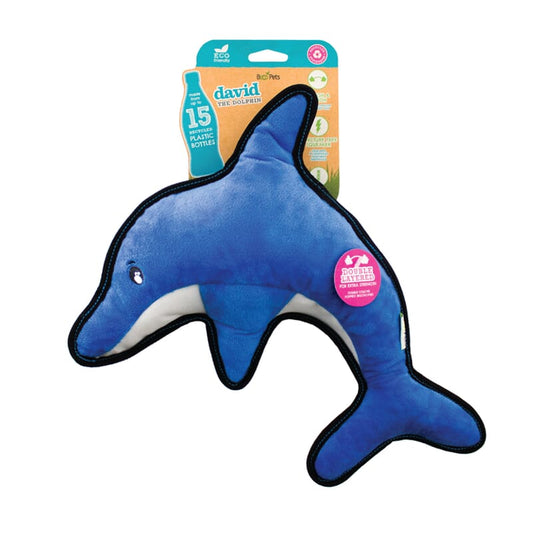 Beco Rough and Tough Dolphin Toy for Dogs - Wagr - The Smart Petcare Platform