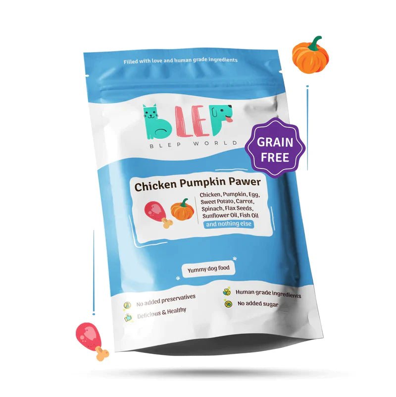 BLEP Chicken Pumpkin Pawer for Dogs - Wagr Petcare