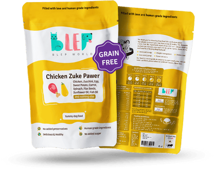 BLEP Chicken Zuke Pawer for Dogs - Wagr Petcare