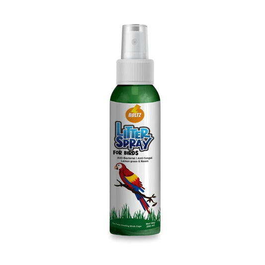 Boltz Litter Spray for Birds - Wagr - The Smart Petcare Platform