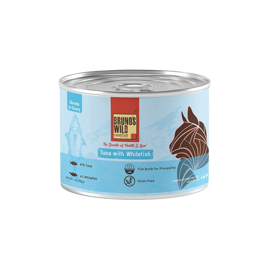 Bruno's Wild Essentials - Tuna with Whitefish Cat Wet Food - Wagr Petcare