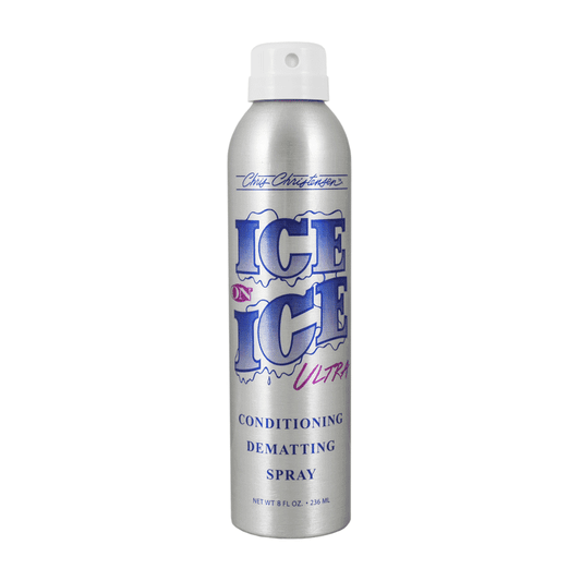 Chris Christensen Ice on Ice Ultra Dematting Spray, 8 oz./236ml - Wagr - The Smart Petcare Platform
