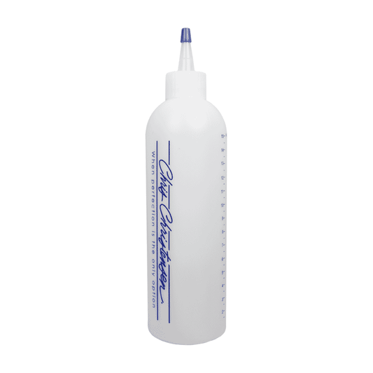 Chris Christensen Logo Applicator Bottle with Measuring Marks - Wagr - The Smart Petcare Platform
