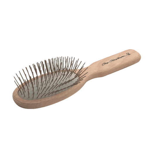Chris Christensen Oval Pocket Pin Brush Original -12 - Wagr - The Smart Petcare Platform