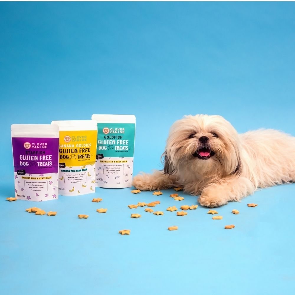 Clever Canine Goldfish Gluten Free Dog Treats 70g - Wagr - The Smart Petcare Platform