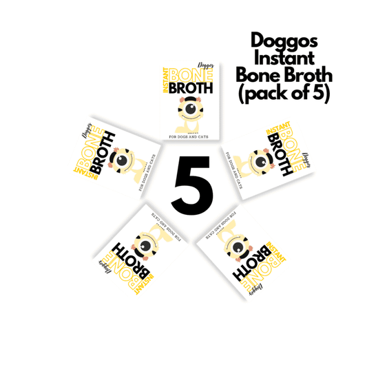 Doggos Instant Bone Broth - Chicken (Pack of 5) - Wagr - The Smart Petcare Platform