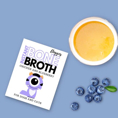 Doggos Instant Bone Broth - Chicken with Blueberries - Wagr Petcare
