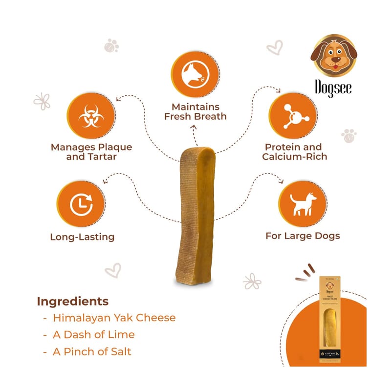 Dogsee Chew Singles Extra Large, 110gm - Wagr - The Smart Petcare Platform