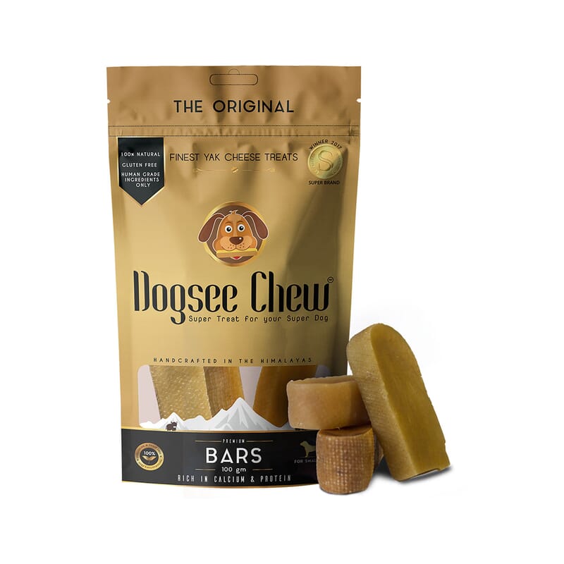 Dogsee Chew Small Bars- 100g - Wagr - The Smart Petcare Platform