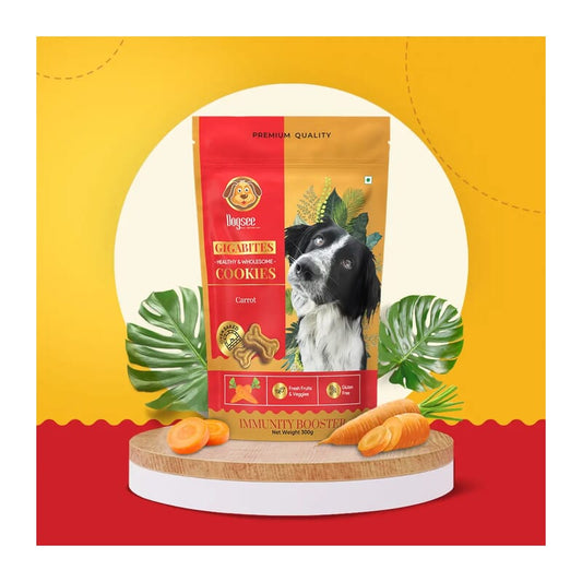 Dogsee Gigabites, Carrot Cookies for Dogs - Wagr - The Smart Petcare Platform