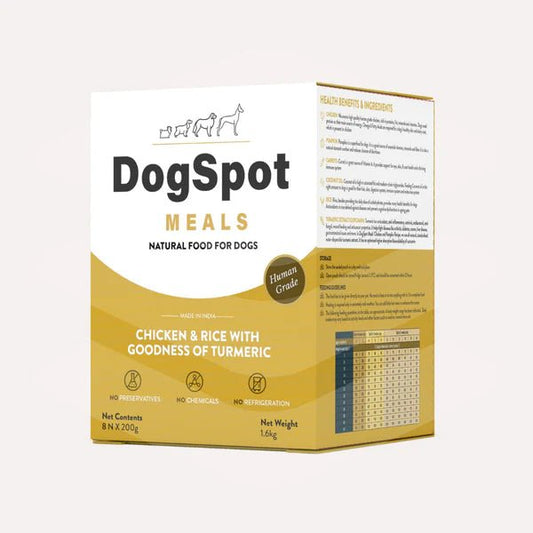 DogSpot Meals Chicken Gravy with Goodness of Curcumin for Indie Special Dogs, 200 gm - Wagr - The Smart Petcare Platform