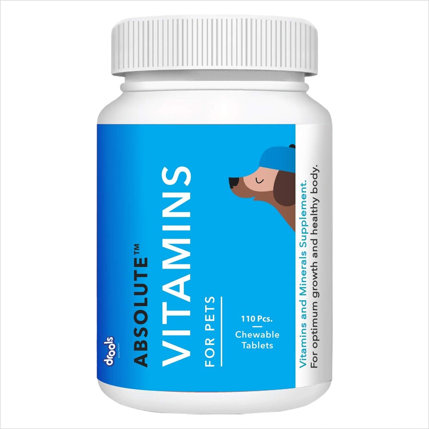 Drools Absolute Vitamin Tablet - Dog Supplement - Wagr Petcare
