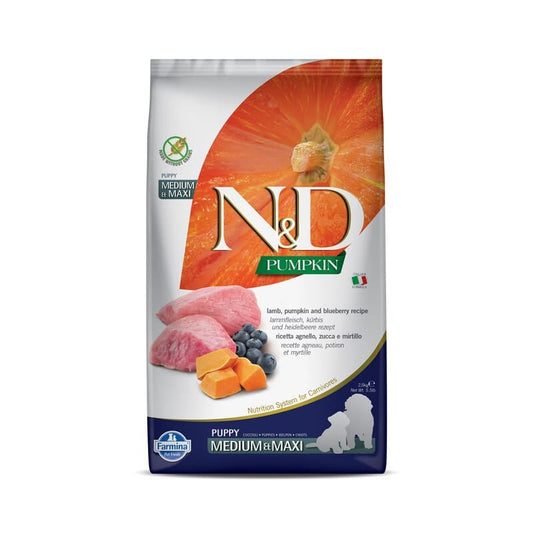 FARMINA N&D Pumpkin - Lamb & Blueberry- Dog Dry Food - Wagr - The Smart Petcare Platform
