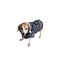 Flury Cotton Quilted Coat for Dogs Single Strap - Gray Gardens - Wagr Petcare