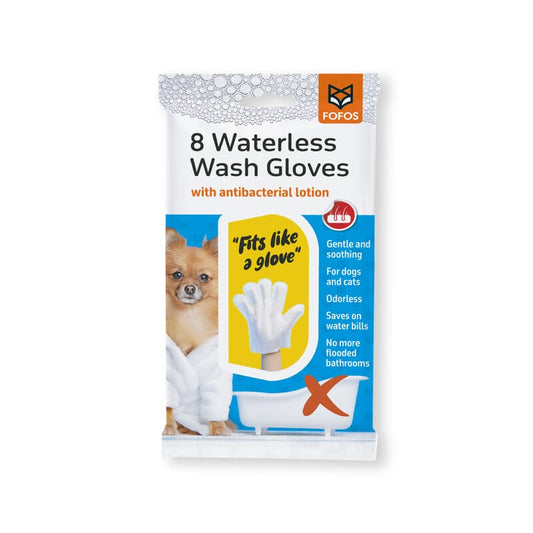 Fofos 8 Waterless Wash Gloves - Wagr Petcare