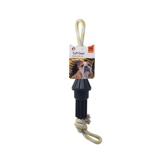 Fofos Driveshaft Dog Chew Rope Toy - Wagr Petcare