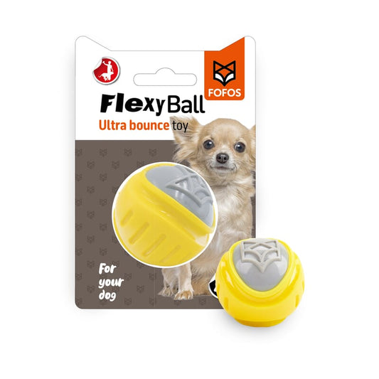 Fofos Flexy Ball Ultra Bounce Dog Toy - Wagr Petcare