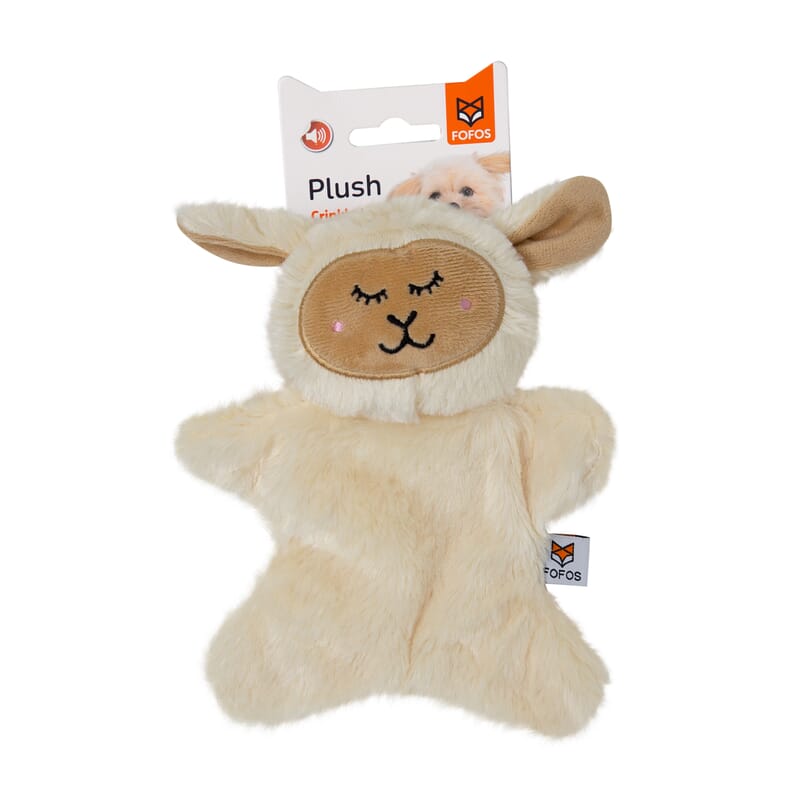 Fofos Glove Plush Sheep Dog Toy - Wagr Petcare