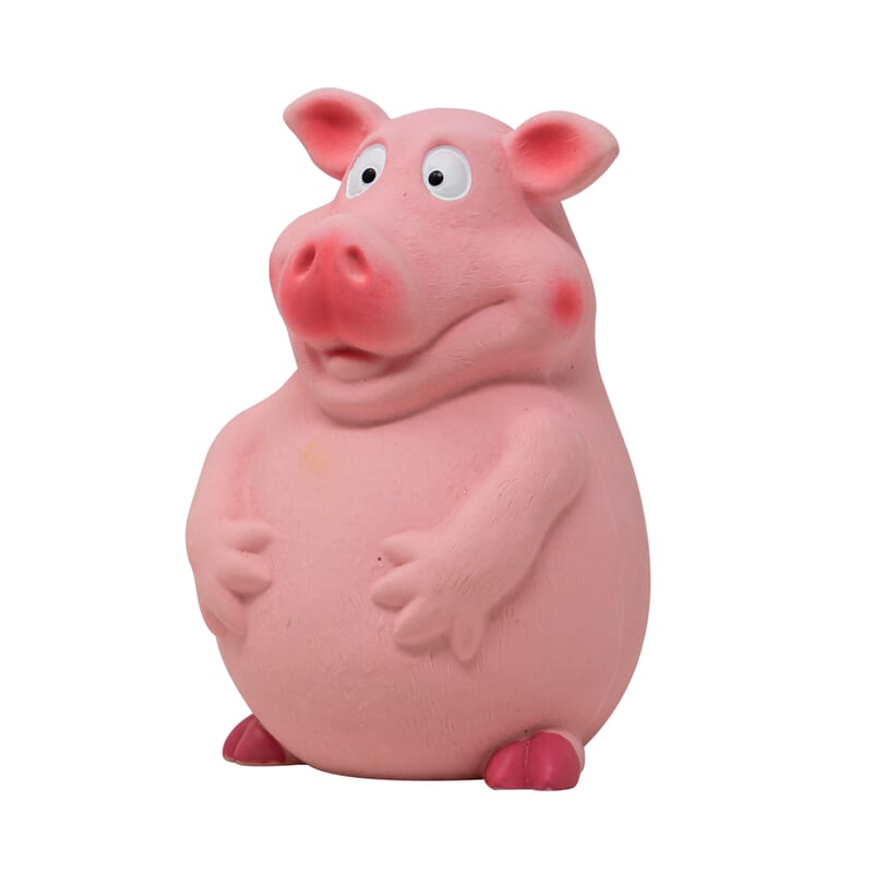 Fofos Latex Bi Toy Pig Dog Toy - Wagr Petcare