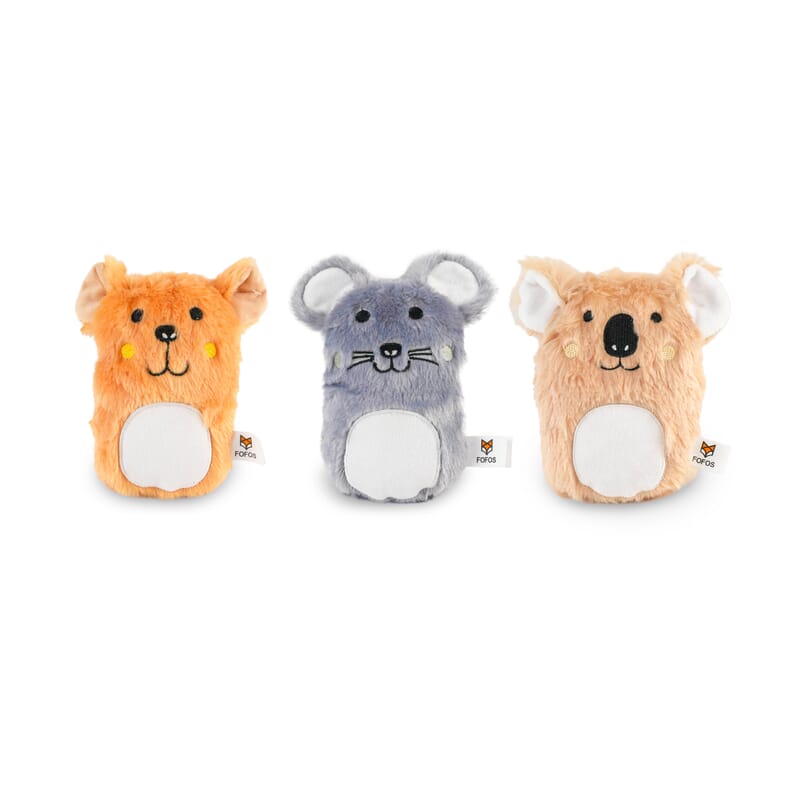 Fofos Mr Mouse Plush Toys for Dogs (Mix) - Wagr Petcare
