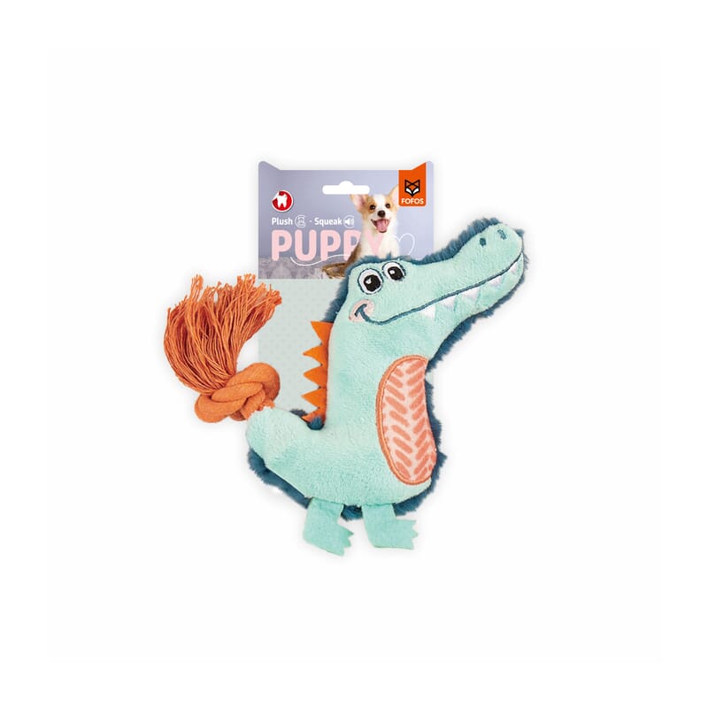 Fofos Puppy Teething Toy - Alligator - Wagr Petcare