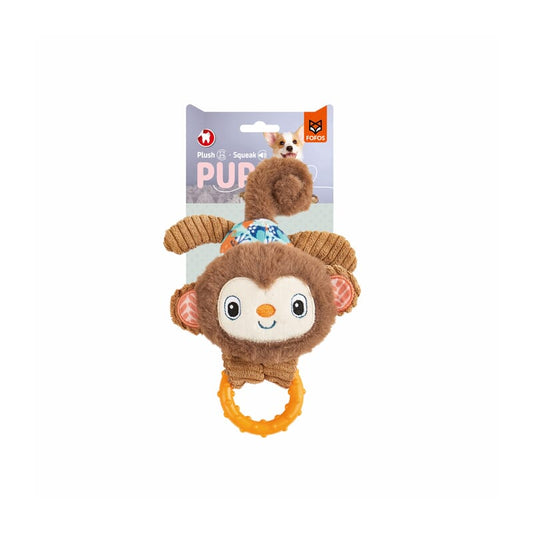 Fofos Puppy Teething Toy - Monkey - Wagr Petcare