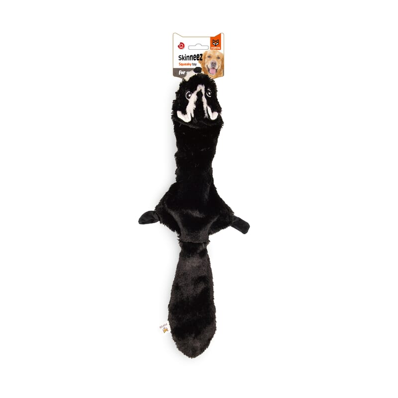 Fofos Skinneez Skunk Dog Toy - Wagr Petcare