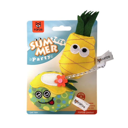 Fofos Summer Cat Toy - Juice with Pineapple - Wagr Petcare