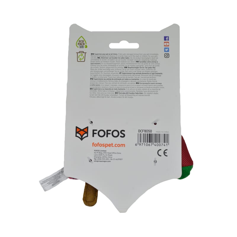 Fofos Summer Cat Toy - Watermelon with Popsicle - Wagr Petcare