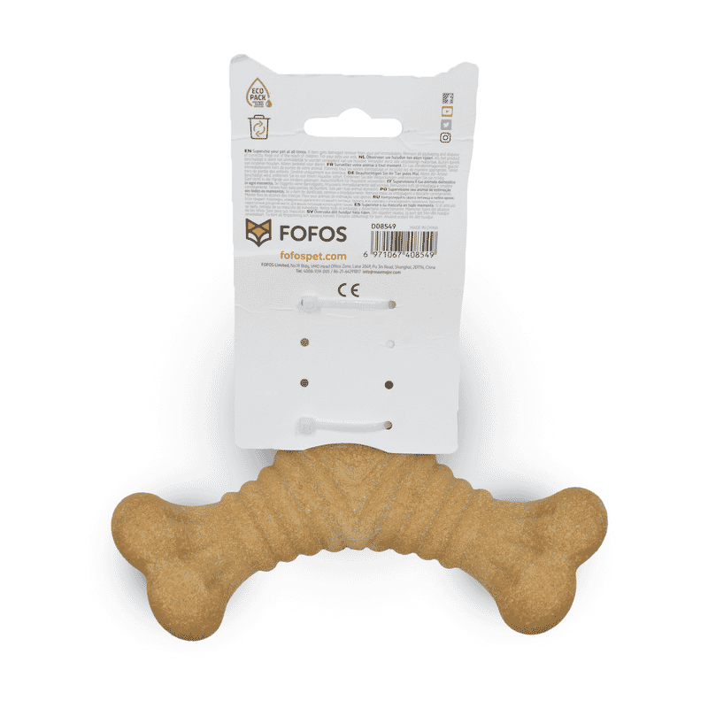 Fofos Triangle Woodplay Chew Toy - Wagr Petcare