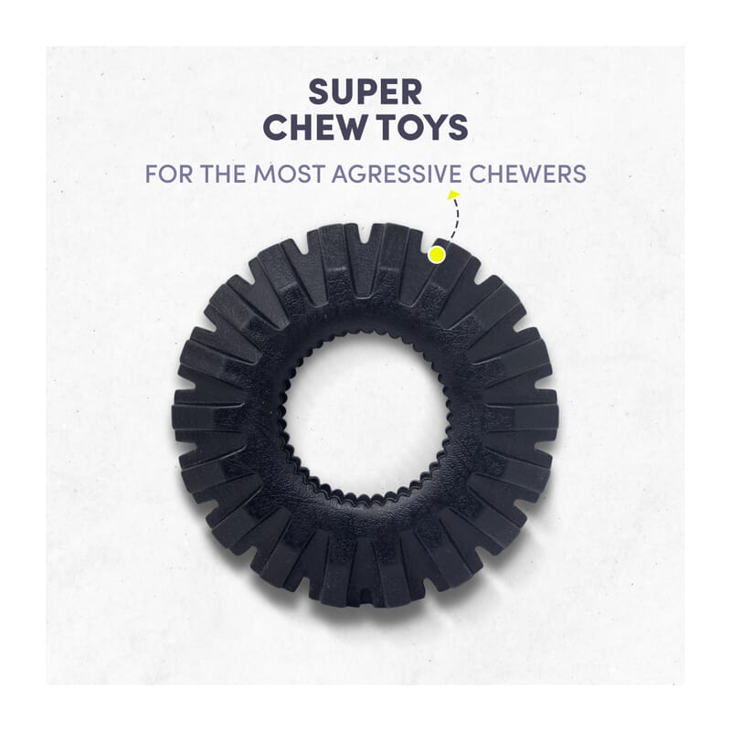 Fofos Tyre Large Dog Chew Toy - Wagr Petcare
