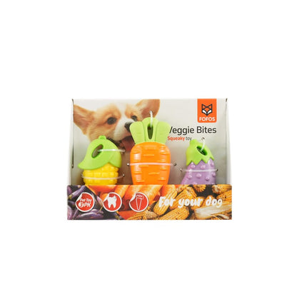 Fofos Vegi Chew Toy Set for Dogs - Wagr Petcare