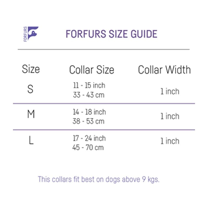 Forfurs Classic Snap Collar and Adjustable Leash Set - Wagr - The Smart Petcare Platform