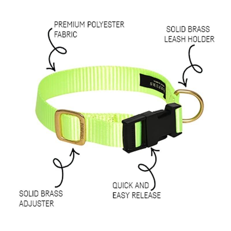 Forfurs Classic Snap Collar and Adjustable Leash Set - Wagr - The Smart Petcare Platform
