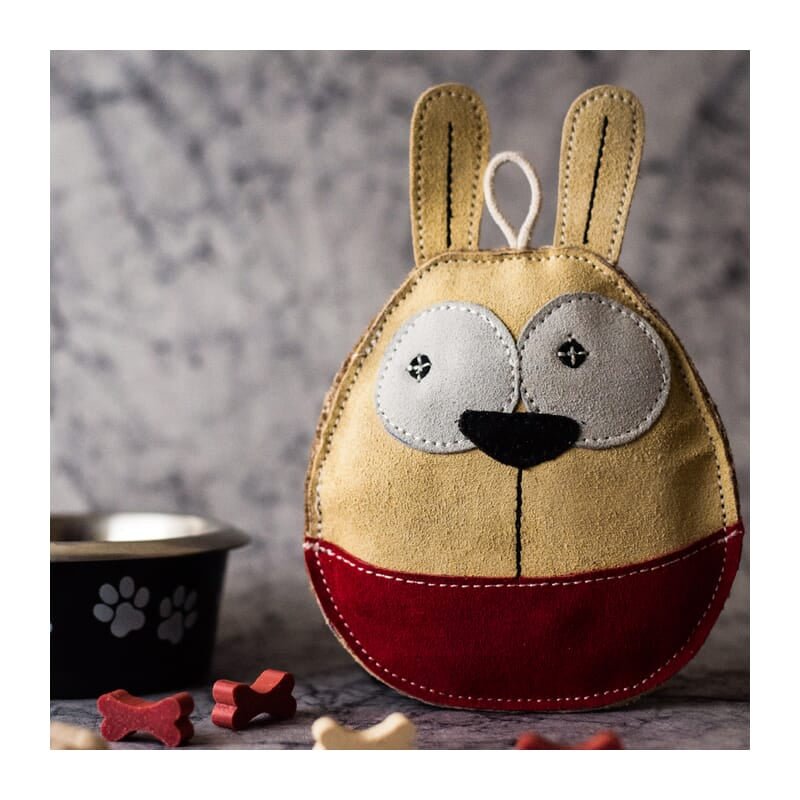 Forfurs Dog face Leather Dog Toy - Wagr - The Smart Petcare Platform
