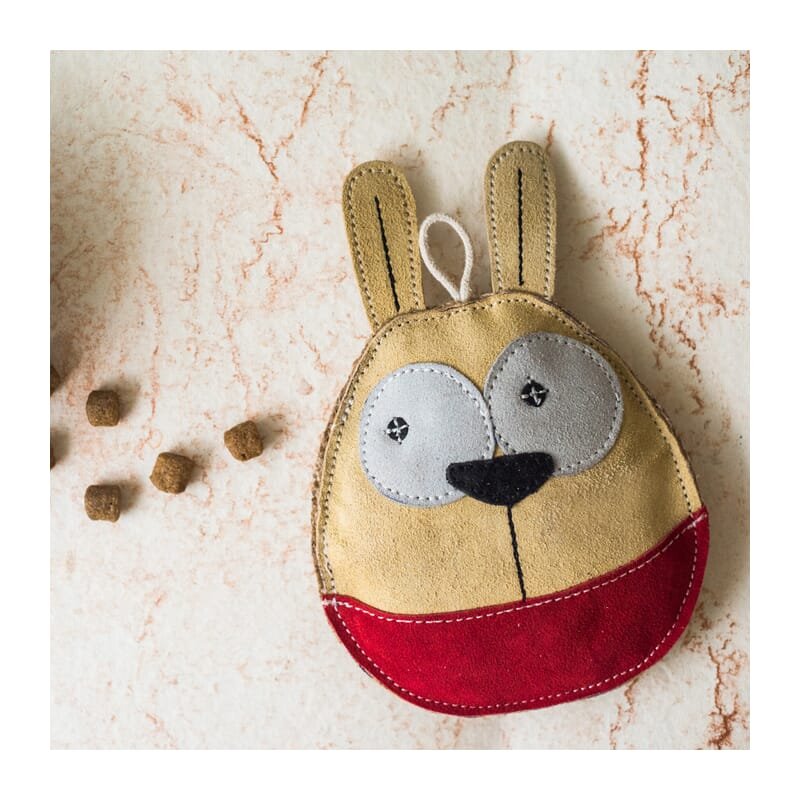 Forfurs Dog face Leather Dog Toy - Wagr - The Smart Petcare Platform