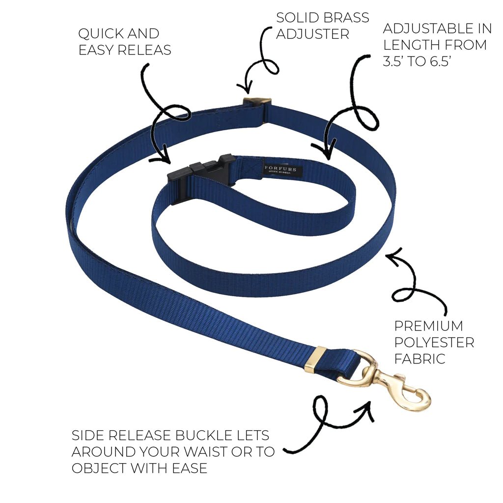 Forfurs Extra Long Adjustable Multifunctional Leash - Wagr Petcare