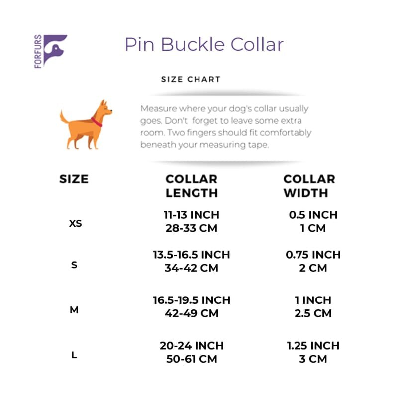 Forfurs Pin Buckle Dog Collar Neck Belt for Cats and Dogs - Wagr - The Smart Petcare Platform