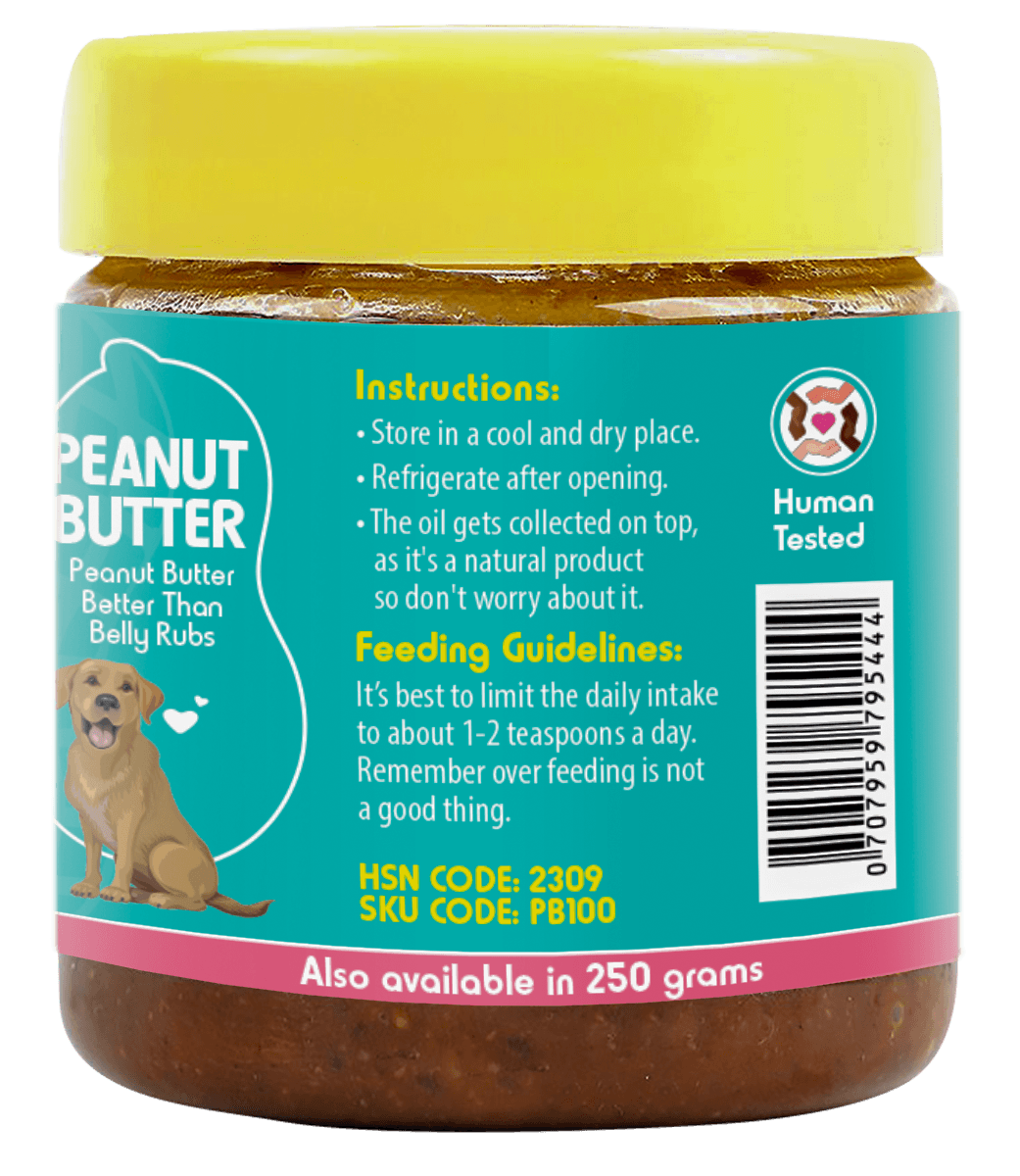 Fresh for Paws Peanut Butter - 100gm - Wagr Petcare