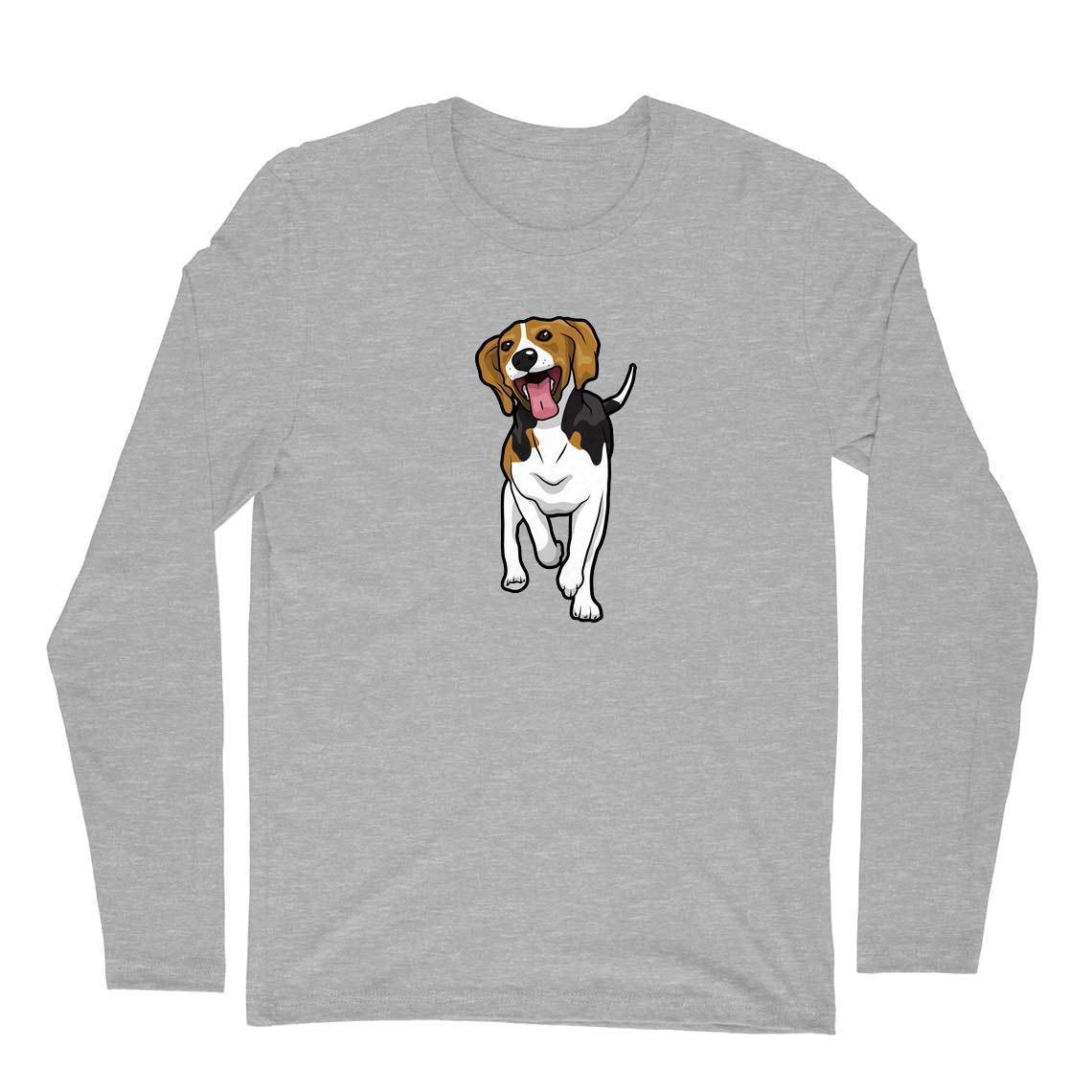 Full Sleeves Round Neck (Men) - Fun Loving Beagle - Wagr - The Smart Petcare Platform