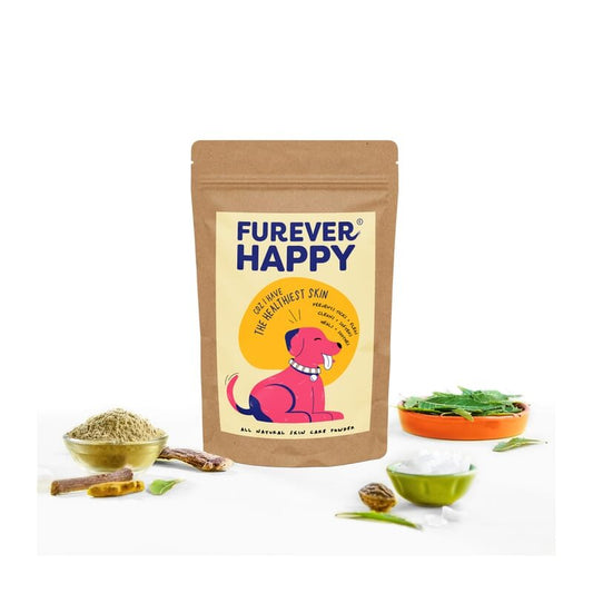Furever Happy All-Natural Anti Tick & Flea Powder for Dogs, 100gm - Wagr - The Smart Petcare Platform