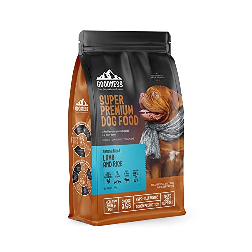 Goodness Natural Blend Lamb & Rice 1.5kg - Wagr Petcare