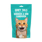 Goofy Tails Chicken & COD Sandwich Treats for Cats and Kittens 40g - Wagr Petcare