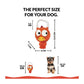 Goofy Tails Chicken Latex Squeaky Dog Toy (Orange) - Wagr - The Smart Petcare Platform
